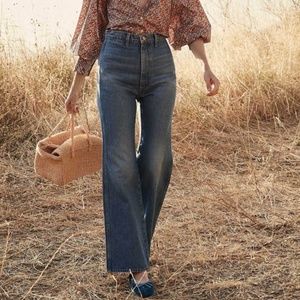 NWT Doen Melody Jean in Medium Blue sz 28